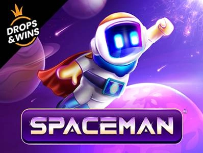 slot-4 Spaceman astronaut in cape above planet
